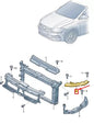 New VW POLO AW MK6 Front Right Upper Bumper Brace 2G0805932D
