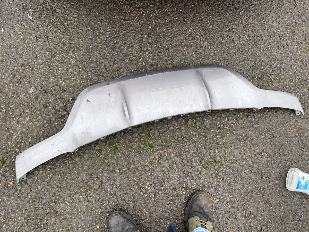 GENUINE RANGE ROVER EVOQUE L551 REAR SILVER DIFFUSER 2019-ON K8D217F954C
