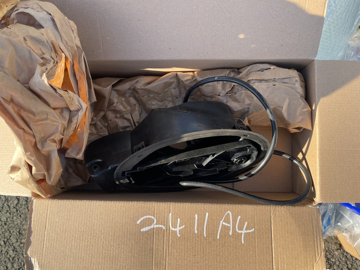 Maserati fuel filler neck base black genuine 670106046
