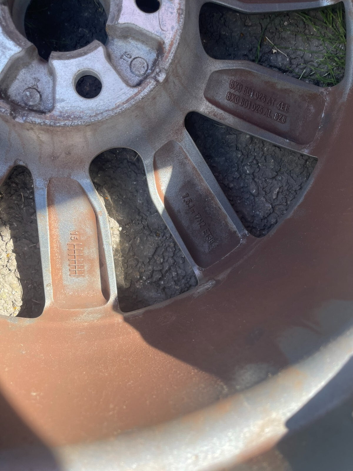 GENUINE AUDI ALLOY 15" SPEEDLINE SL 2163