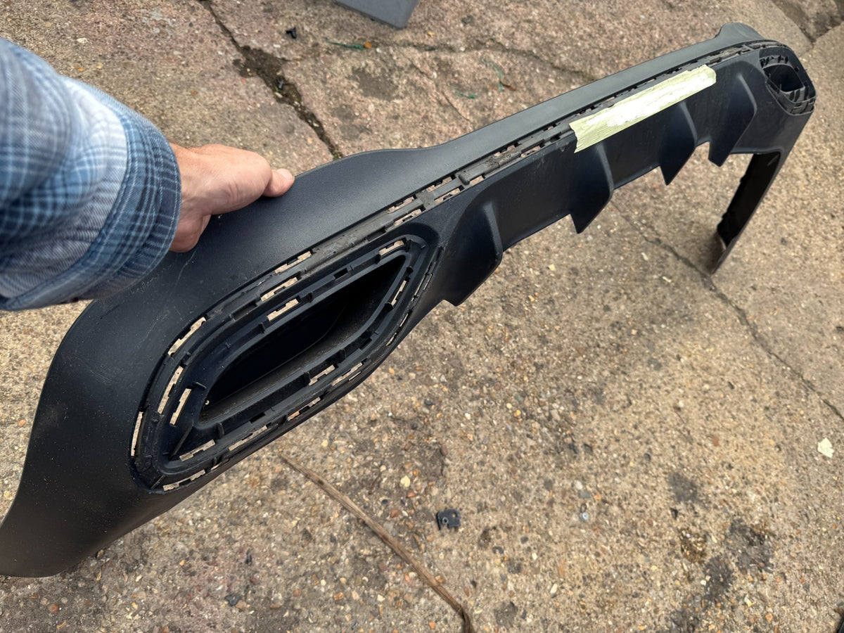 MERCEDES CLA AMG LINE A118 2019-2024 REAR BUMPER DIFFUSER LOWER PART GENUINE