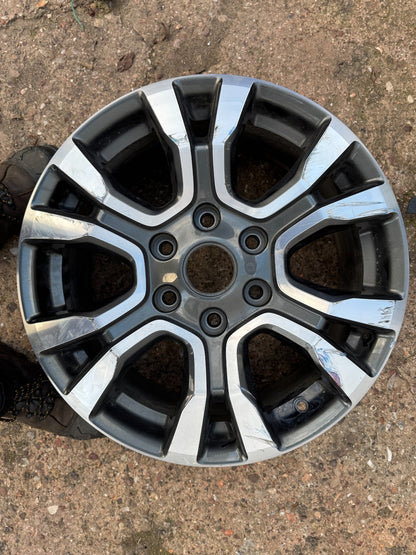 2x FORD RANGER Lengvojo lydinio ratlankis 18" colių 6x139.7 išnešimas ET55 8J 2011-2023 JB3C1007R2A