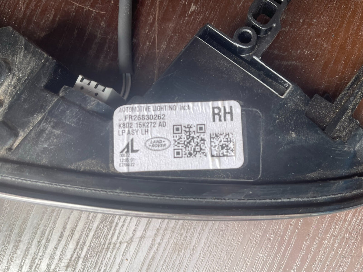 2022 RANGE ROVER EVOQUE RIGHT SIDE TAILGATE FACTORY OEM