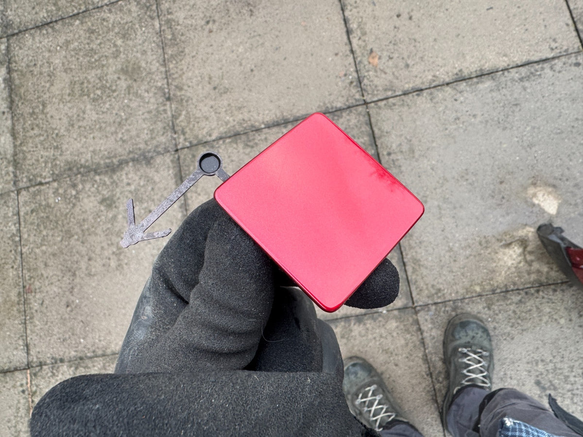 Ford Explorer EV model (2024-present) front bumper tow eye cover EXCELLENT