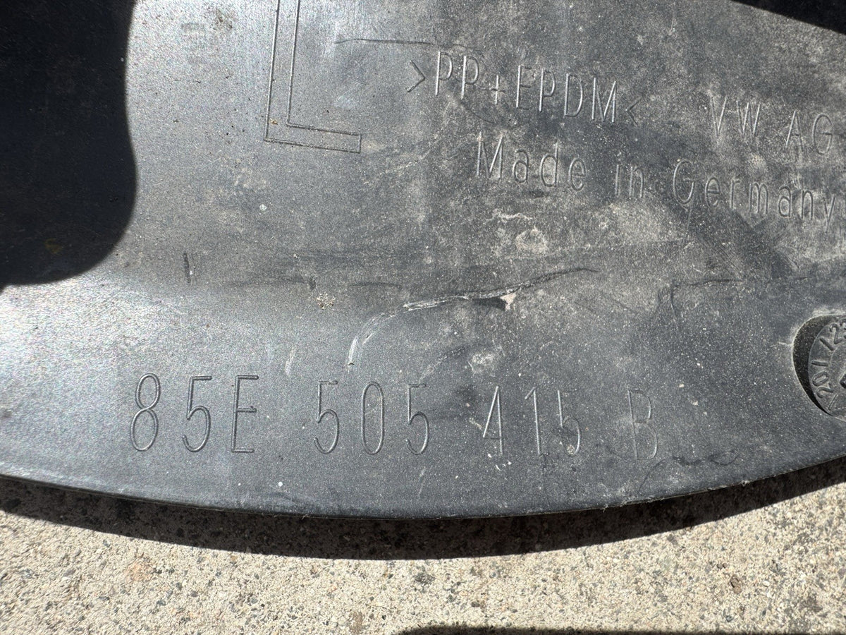 Genuine Audi Stone Guard 85E-505-415-B LEFT