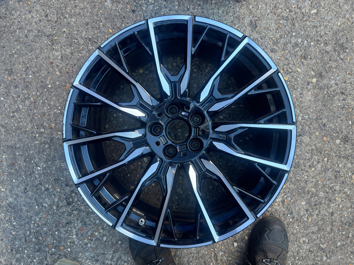 20" BMW I4 G26 Black 8.5J ET35 868M FRONT alloy wheel 5A130F0 6895933