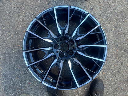 20" BMW I4 G26 Black 8.5J ET35 868M FRONT alloy wheel 5A130F0 6895933