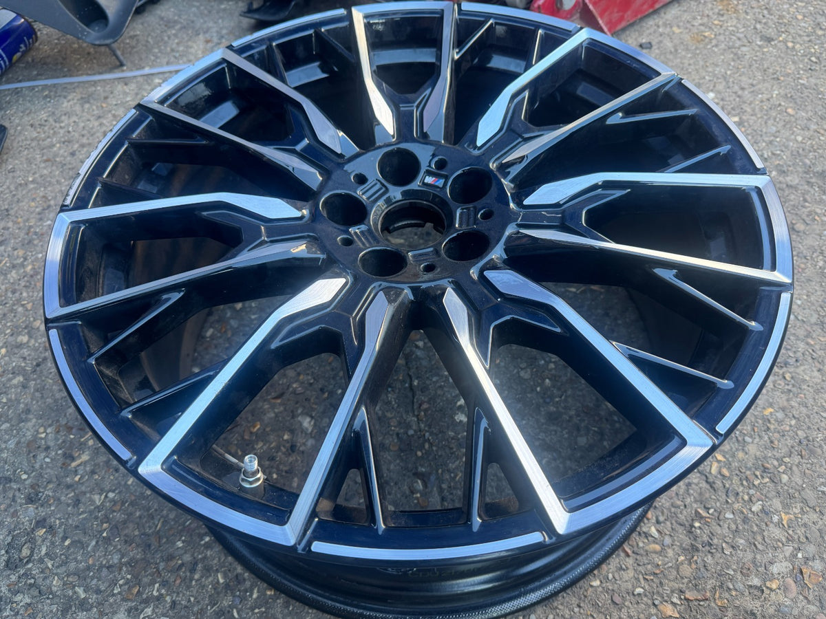 20" BMW I4 G26 Black 8.5J ET35 868M FRONT alloy wheel 5A130F0 6895933
