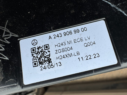 Cover rear lamp trunk luggage Mercedes eqa h243 a2439069900 CHIPPED LENS
