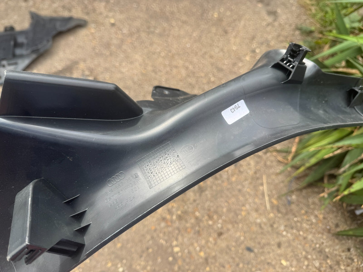 Audi RS3 8V 5 Door Sportback Left Lower C Pillar Trim Black 8V4867767B