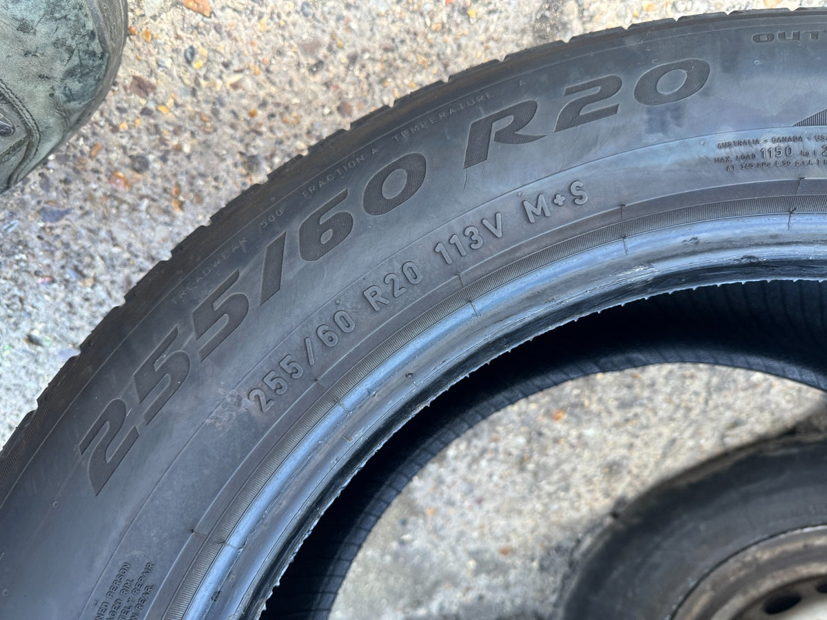 1 X 255 60 20 113V XL M+S PIRELLI SCORPION ZERO LR 5MM - 255/60/20 - 2556020