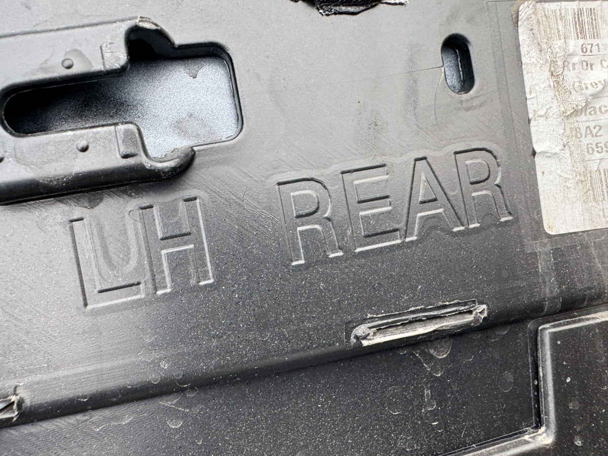 2024 GENUINE RANGE ROVER VELAR L560 REAR LEFT DOOR LOWER MOULD J8A2274A49B