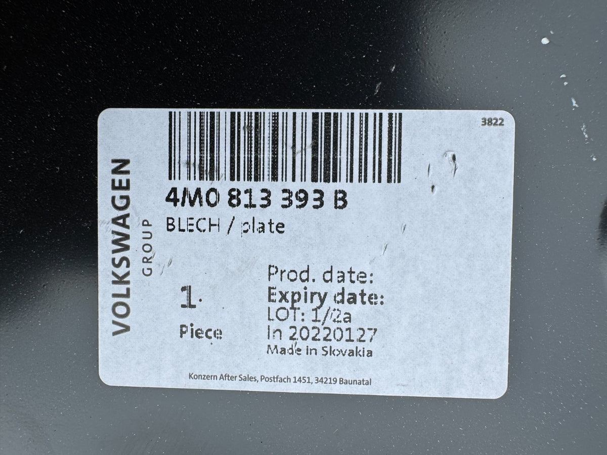 AUDI Q7 4M Connecting Plate Left Rear 4M0813393B NEW GENUINE