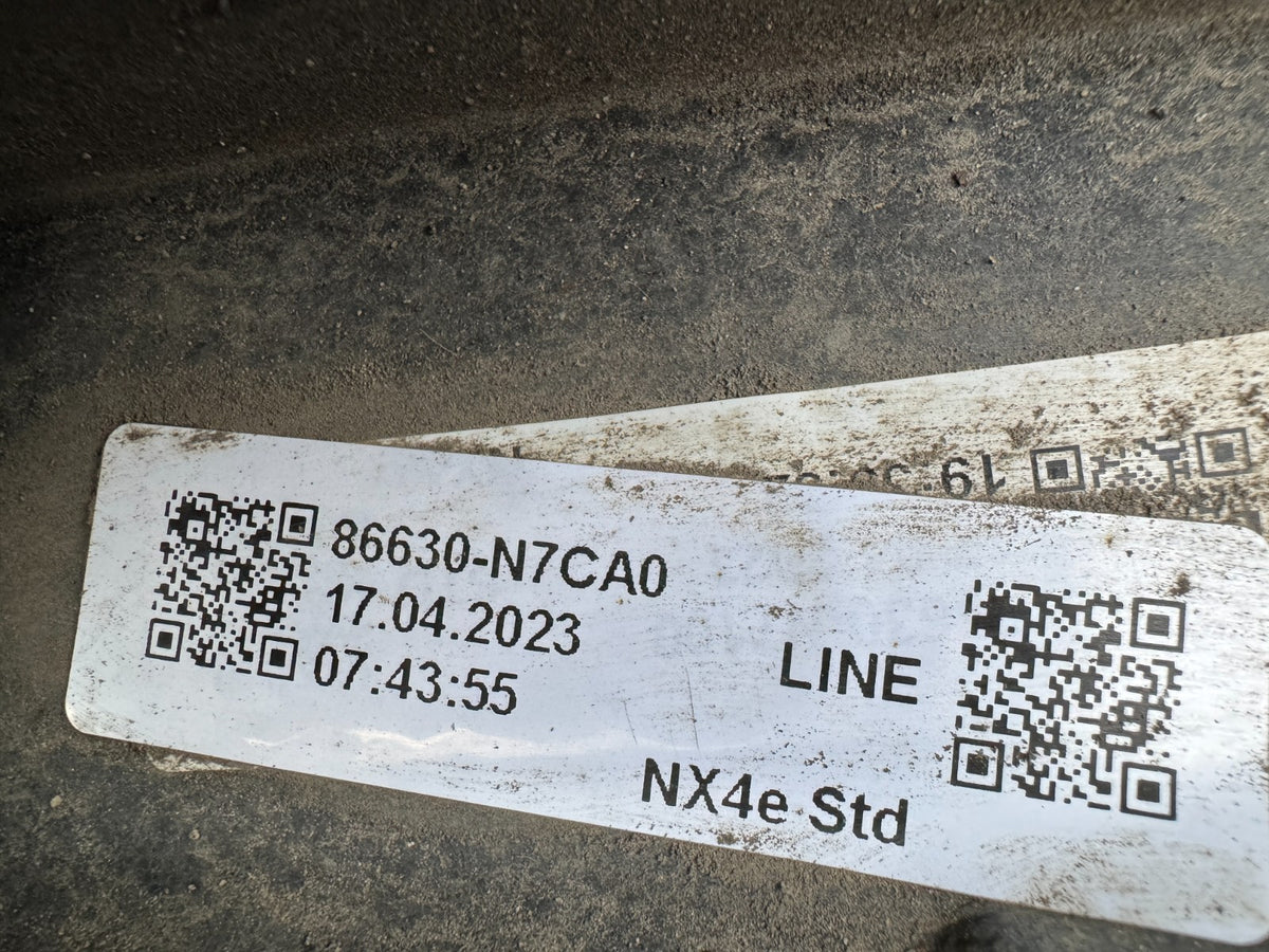 2023 HYUNDAI TUCSON NX4 REAR BUMPER REINFORCEMENT CRASH BAR 86630-N7CA0