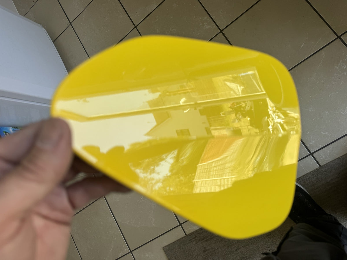 GENUINE LOTUS ELETRE CHARGE PORT FLAP COVER YELLOW 2022-ON