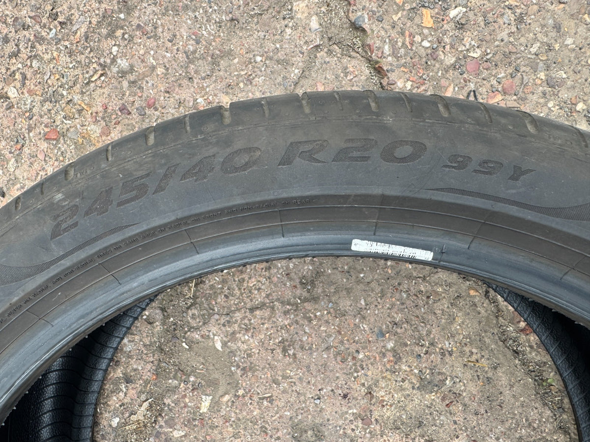 Pirelli P Zero MO 245/40/20 245 40 20 99Y XL 5.5MM 2025 tyre - COSMETIC DAMAGE