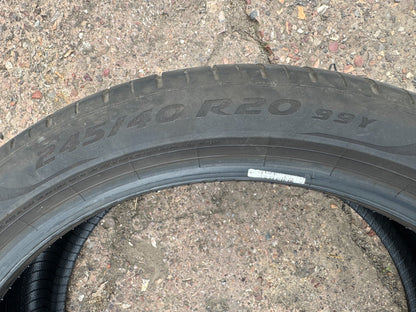 Pirelli P Zero MO 245/40/20 245 40 20 99Y XL 5.5MM 2025 tyre - COSMETIC DAMAGE