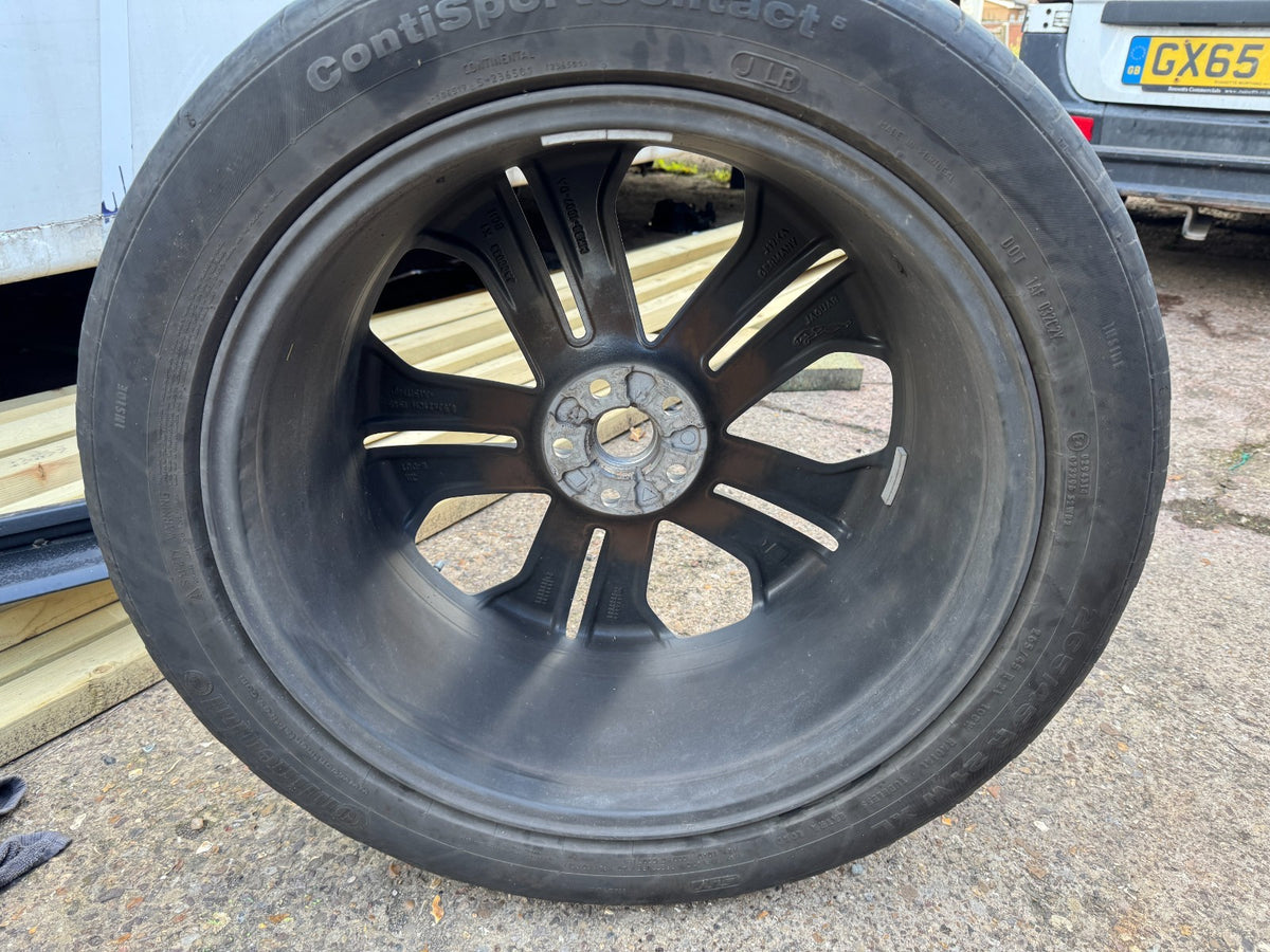 1x Genuine Jaguar F-Pace 21” Alloy Wheel Rim MK83-1007-DA SCRATCHED