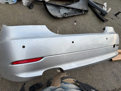 BMW 5 Series Bumper 2008 E60 Rear Bumper saloon 7178176 TITAN SILVER