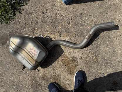 GENUINE LAND ROVER DISCOVERY SPORT L550 REAR EXHAUST SILENCER BACK BOX TWIN TIP