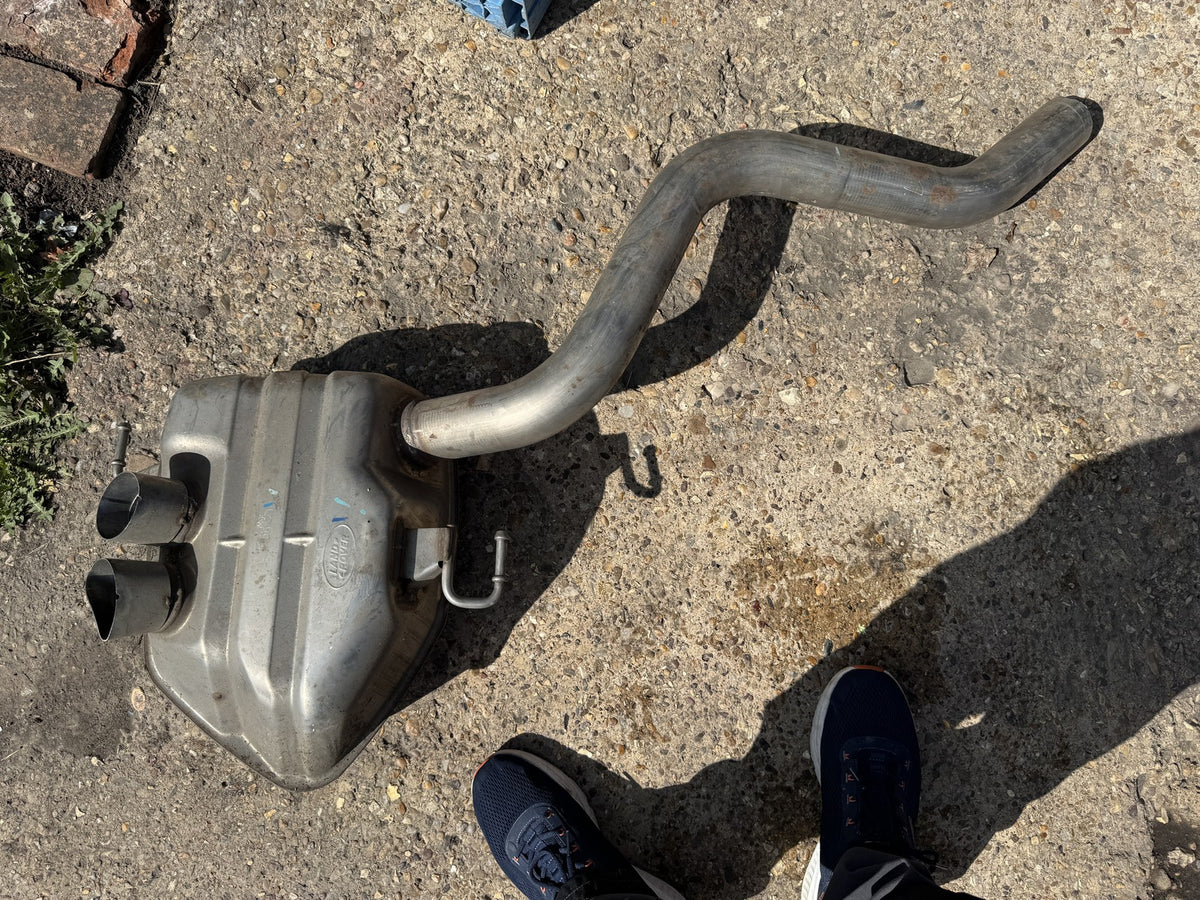 GENUINE LAND ROVER DISCOVERY SPORT L550 REAR EXHAUST SILENCER BACK BOX TWIN TIP