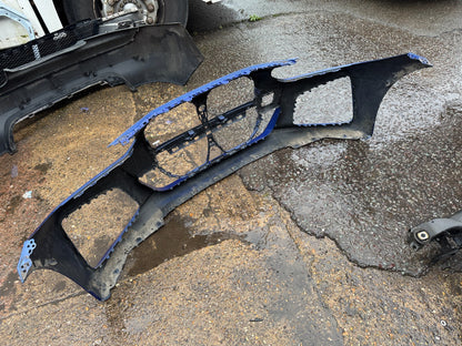 2024 (plat (25) BMW G26 4 series M Sport Bumper Depan Lecet