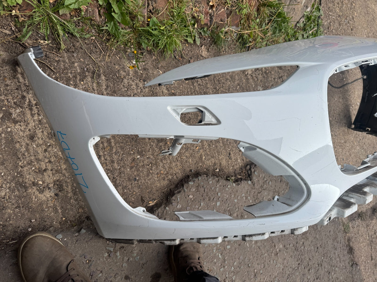Genuine Jaguar F-Type Front Bumper Cover 2020-2024 OEM White MX53-17C831
