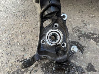 VW GOLF MK8 2020-2024 LEFT FRONT STRUT KNUCKLE HUB ASSEMBLY 5WA407257C