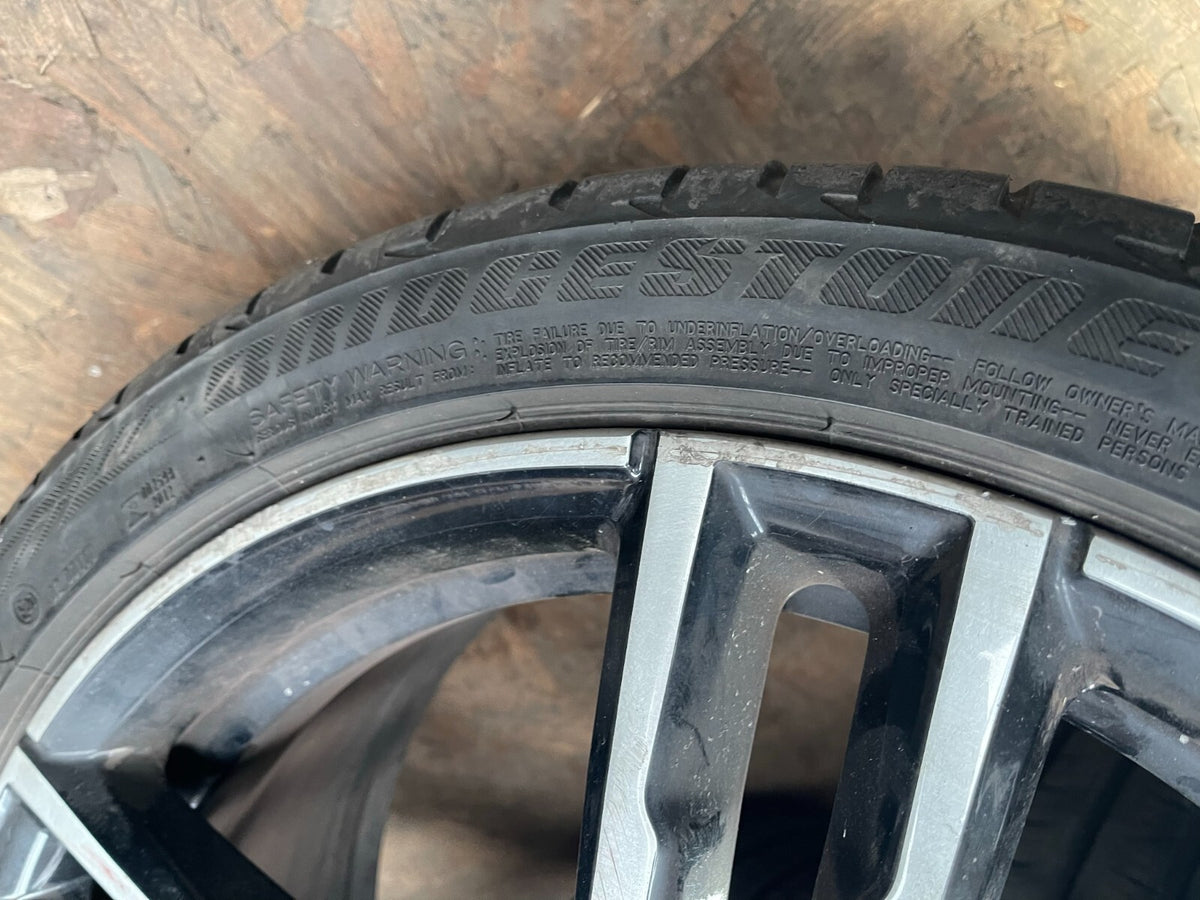 245/35x18 245 35 18 Bridgestone Potenza S001 RSC 88Y ยางเปอร์เซ็นต์ 4mm RUNFLAT