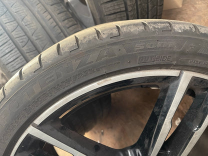 245/35x18 245 35 18 Bridgestone Potenza S001 RSC 88Y ยางเปอร์เซ็นต์ 4mm RUNFLAT