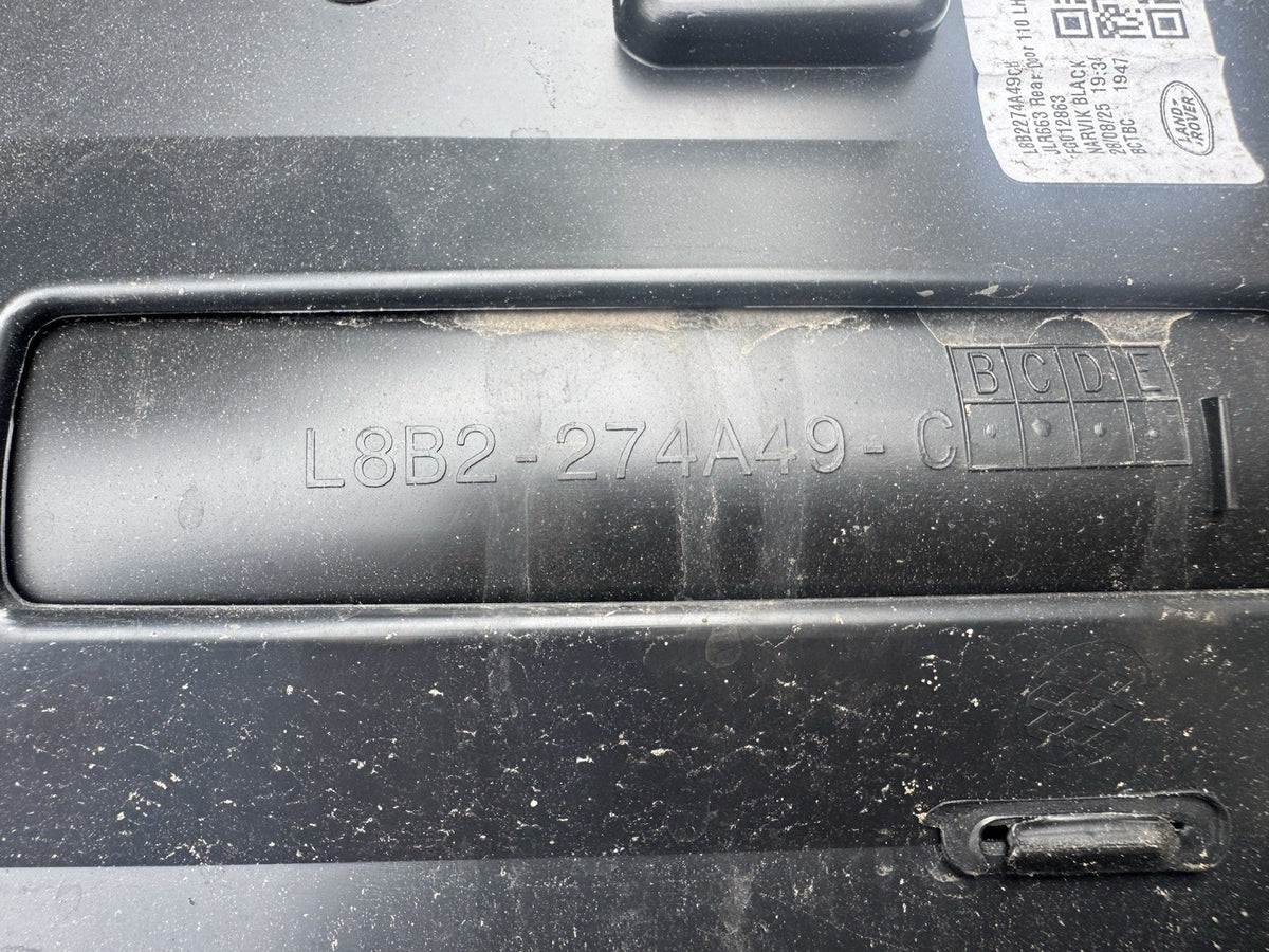 2019-2023 Land Rover Defender Rear Left Door Molding OEM L8B2-274A49-A