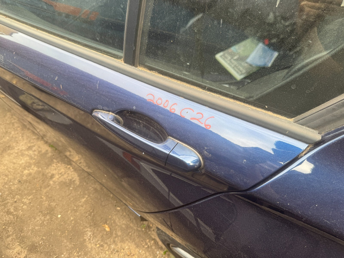 BMW 1 SERIES DOOR REAR LEFT LH 2014 5 DOOR HATCH BLUE