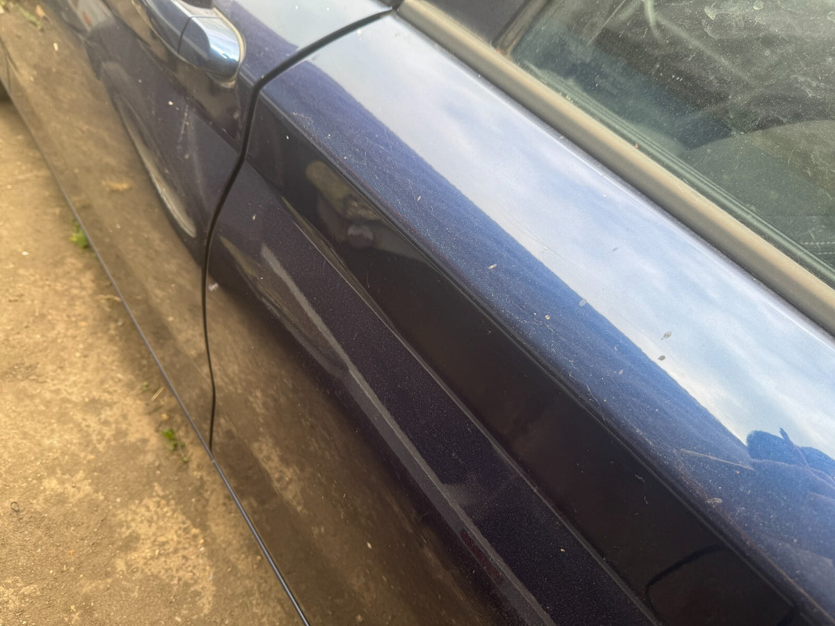 BMW 1 SERIES DOOR REAR LEFT LH 2014 5 DOOR HATCH BLUE