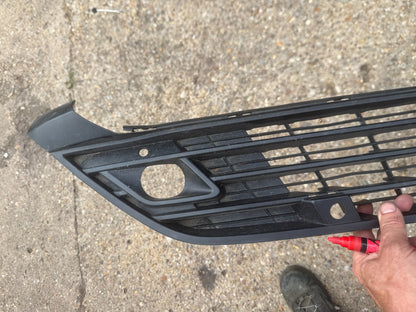 GENUINE Vauxhall Astra Hatchback 22- Front Bumper Grille Black With Sensor Holes