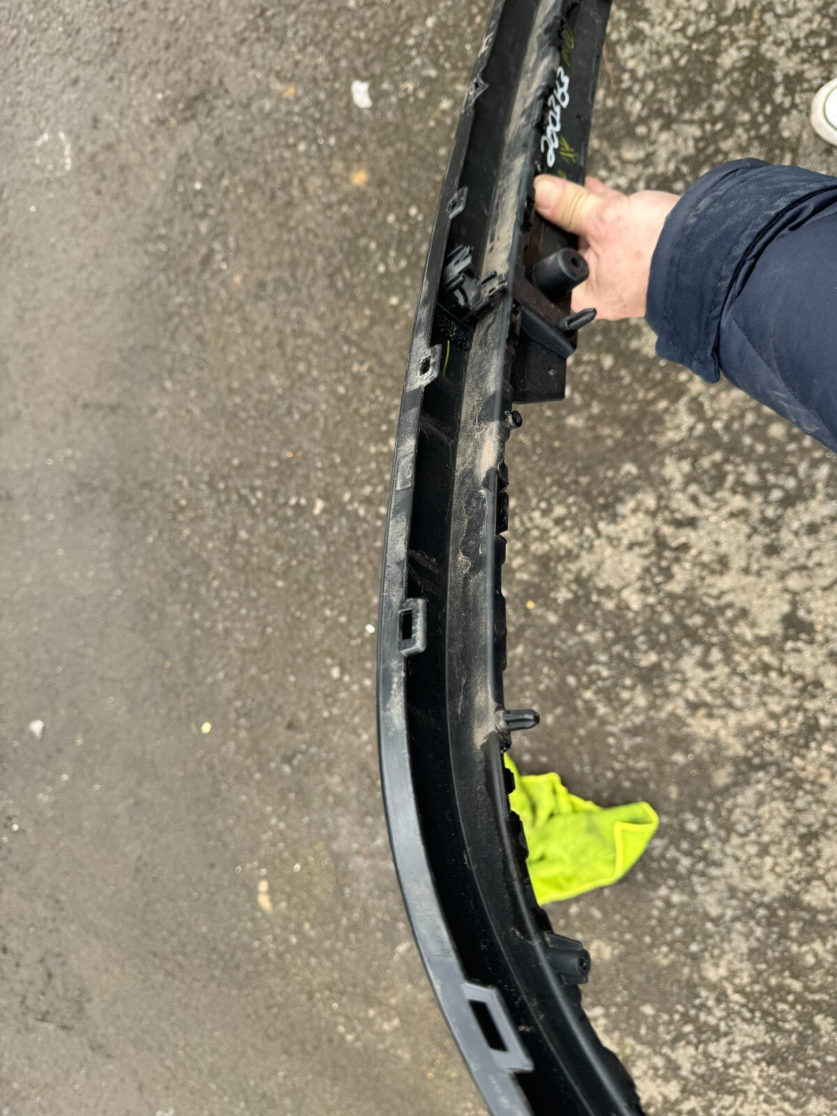 Jaguar F Pace X761 Rear Bumper Lower Section 2020 on MK83-75018-A Genuine