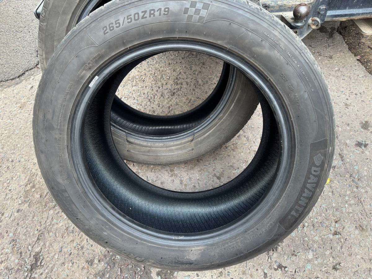 Davanti Protoura Sport 265/50ZR19 110W 6.5mm 2024 Tyre 265 50 19 (2 available)