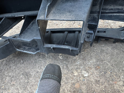 GENUINE AUDI Q3 2014-2017 REAR BUMPER 8U0807385C DAMAGED