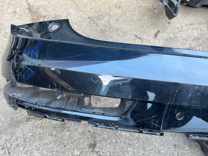 GENUINE AUDI Q3 2014-2017 REAR BUMPER 8U0807385C DAMAGED