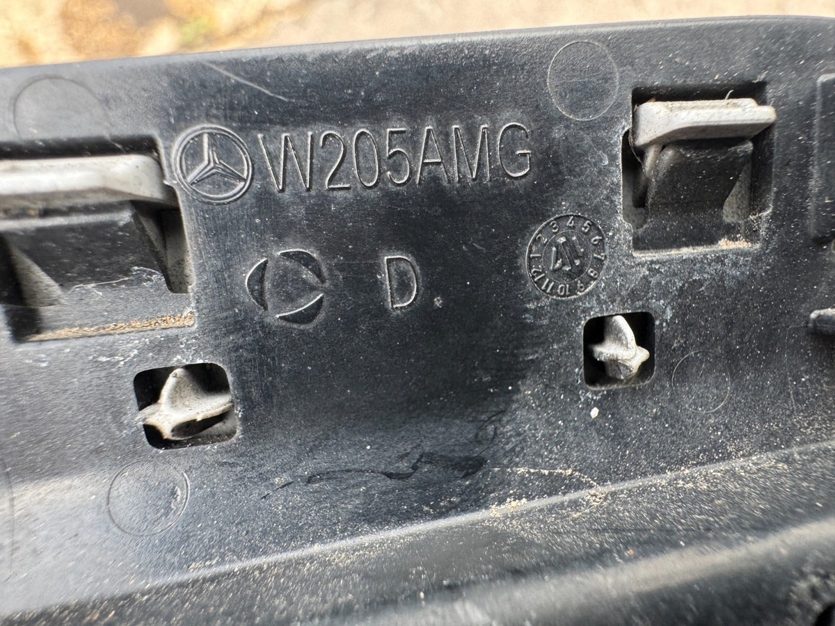 Mercedes C Class W205 AMG Rear Bumper Tow Hook Eye Cover A2058850256 Genuine