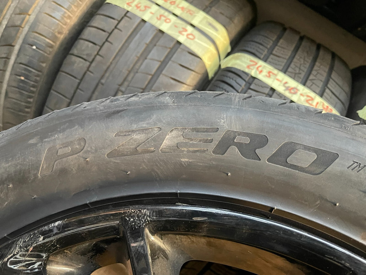 255 50 20 PIRELLI P ZERO EXTRA LOAD JLR APPROVED 4.5 MM TREAD FROM LATE 2020