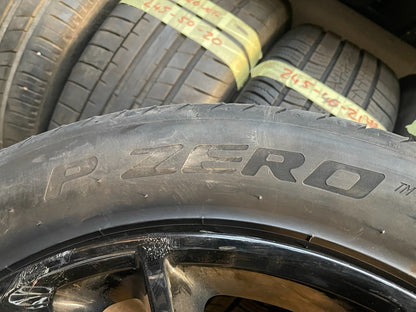255 50 20 PIRELLI P ZERO EXTRA LOAD JLR APPROVED 4.5 MM TREAD FROM LATE 2020