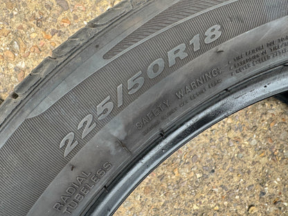 1x 225 50 18 95V NEXEN ROADSTONE NFERA RU1 SUV 6.5mm 2024 tyre