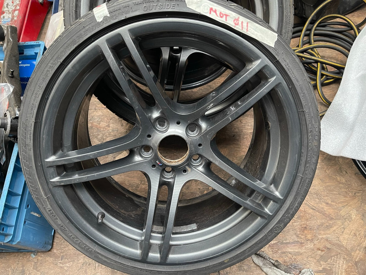 單顆 原廠 BMW M SPORT 3 系列 19 E92 E93 313 後 9J 鋁圈 7844344M
