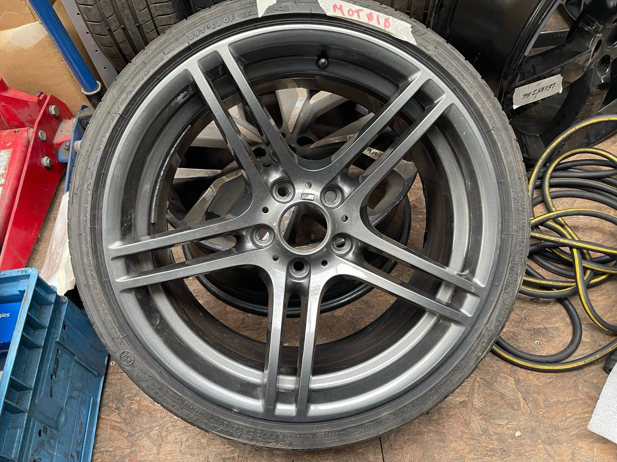 單顆 原廠 BMW M SPORT 3 系列 19 E92 E93 313 後 9J 鋁圈 7844344M