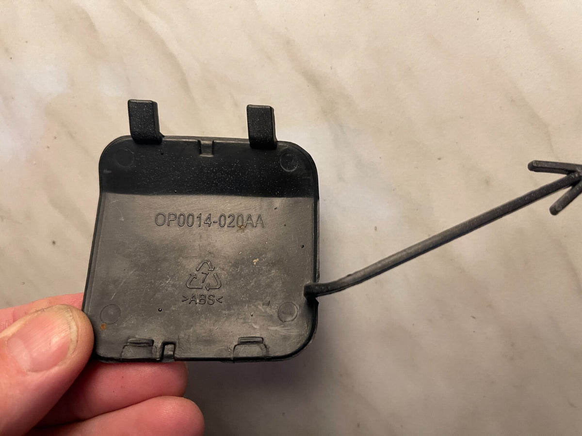 op0014-020aa tow hook cover Vauxhall corsa 2014 to 2018 rear