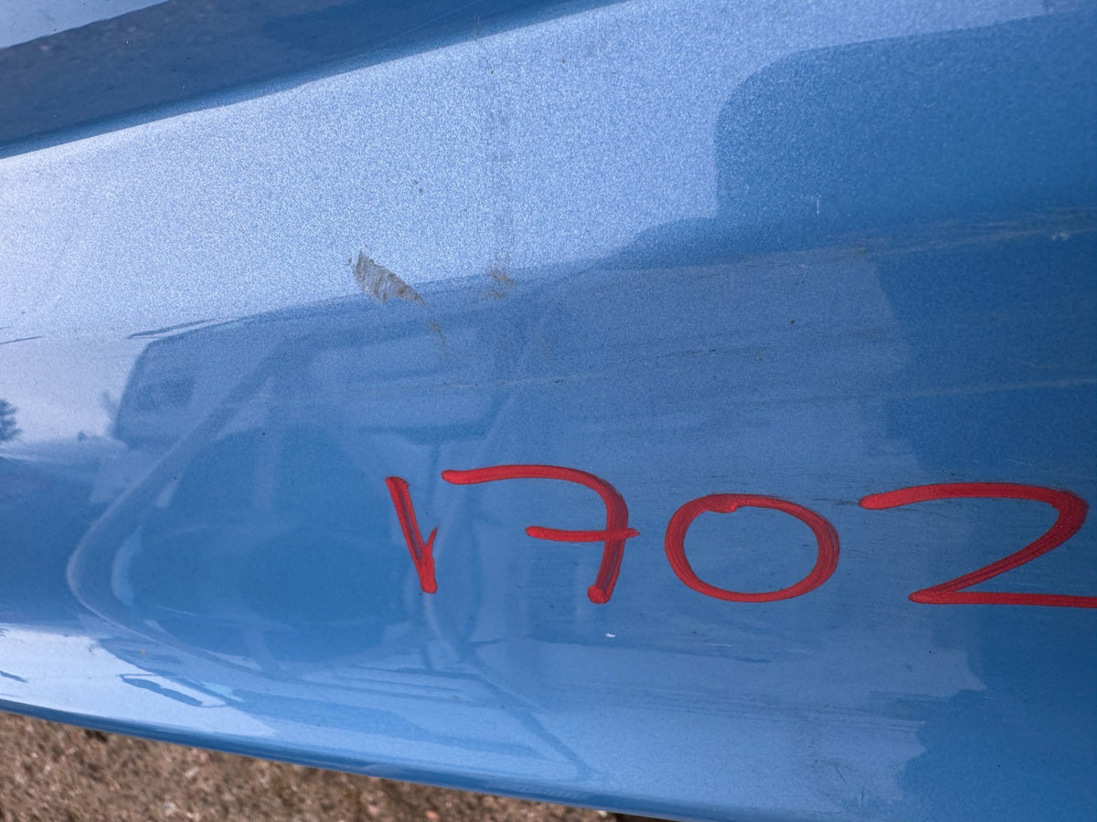 FORD FOCUS 後保桿 2014-2018 五門掀背車 藍色- 1877243