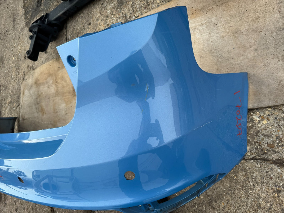 FORD FOCUS 後保桿 2014-2018 五門掀背車 藍色- 1877243