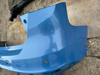 FORD FOCUS 後保桿 2014-2018 五門掀背車 藍色- 1877243