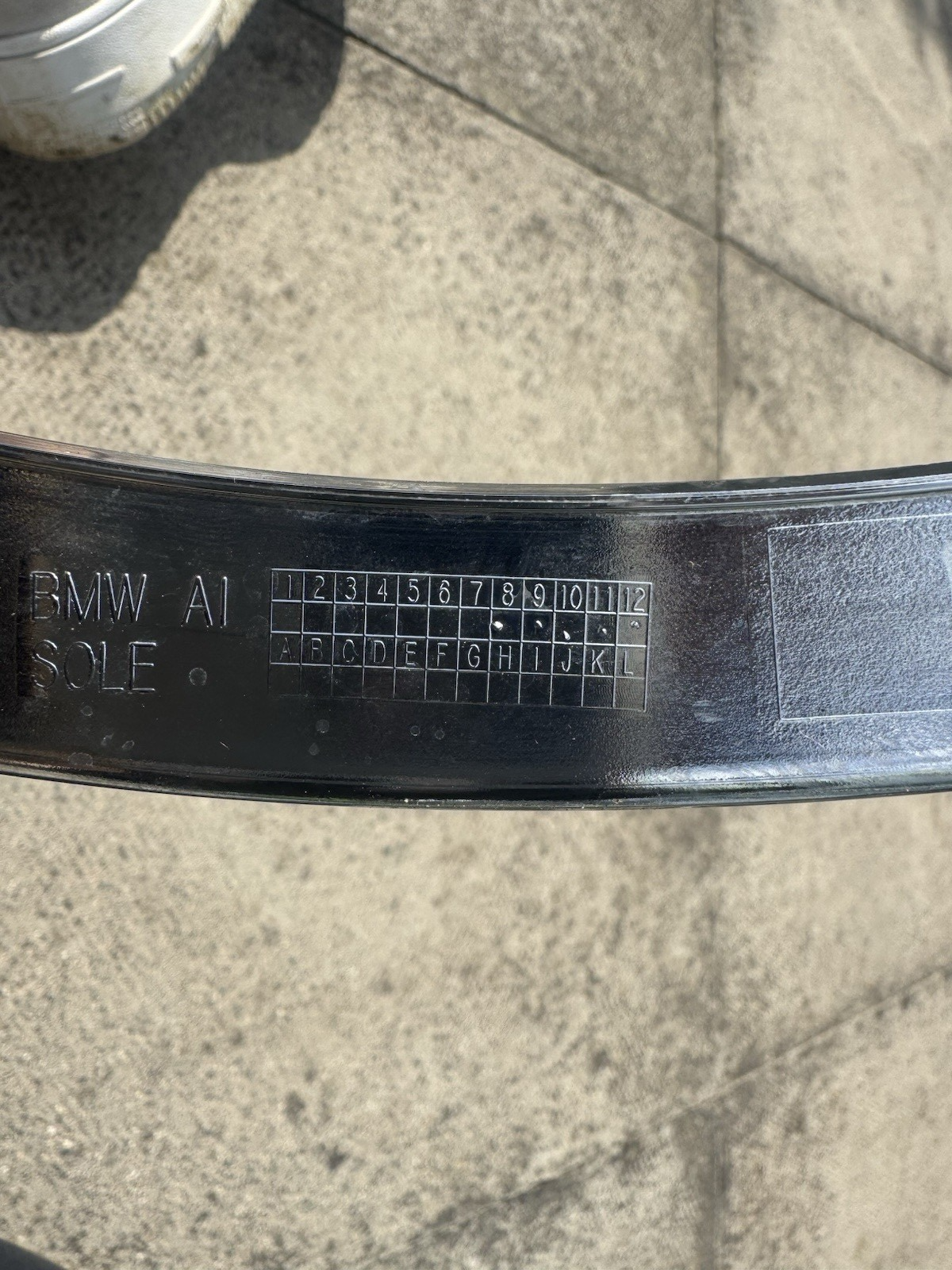 Mini F55 F56 F57 JCW 프론트 좌측 헤드라이트 크롬 2014-2018 7449209 순정품