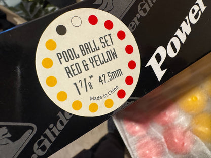 16-Ball Pool Set: Tournament Quality Reds & Yellows for Serious Play